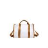 Spring new fashion, large-capacity portable canvas bag commuter shoulder bag contrasting colors