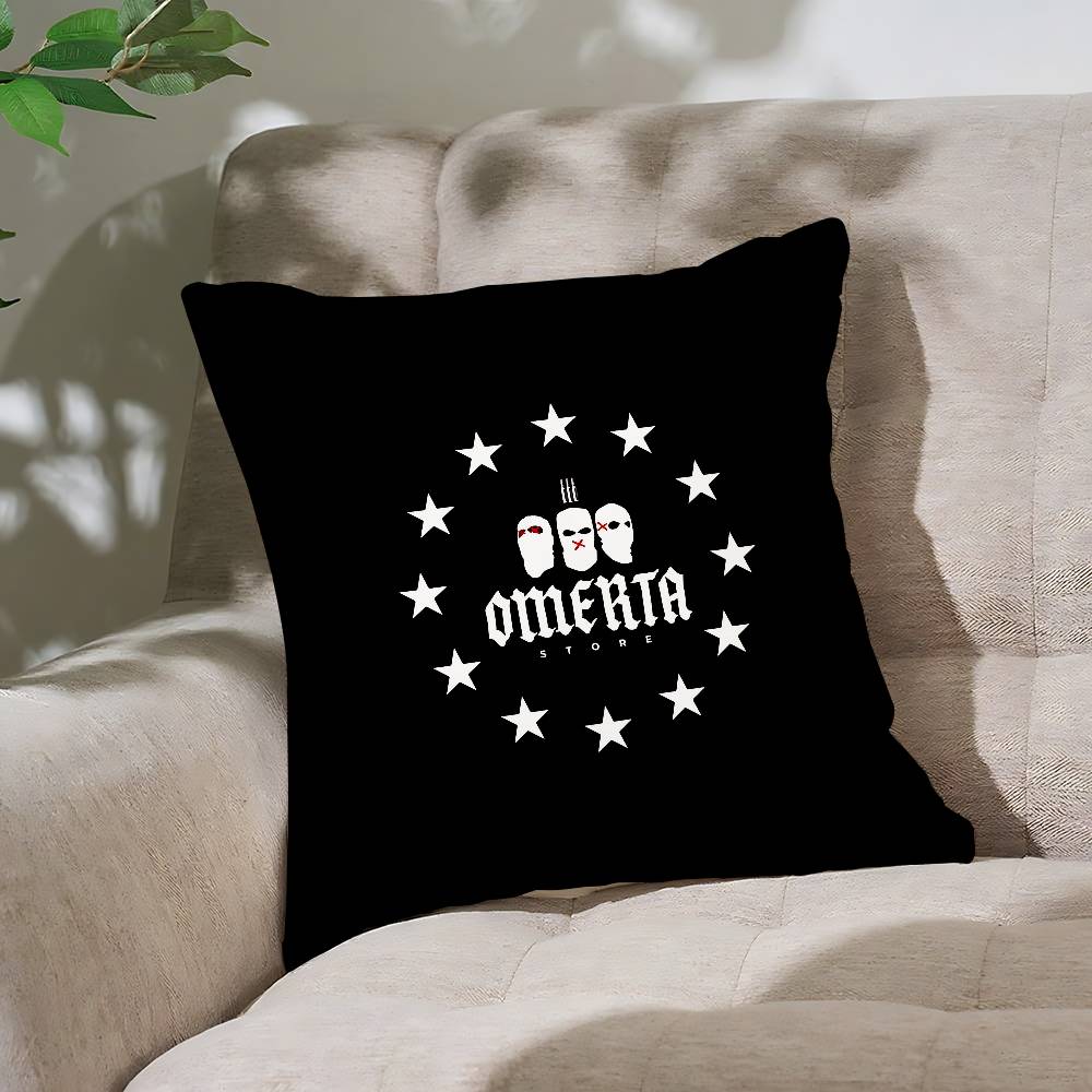 Omerta Maes Cool Pillow Case Cushion Cover Soft Cute Throw Pillow Case For Car Sofa Pillowcase Polyester With