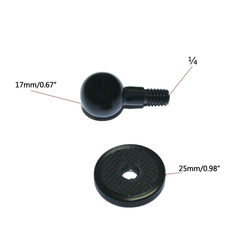 Aluminum  17mm Ball for Head Adapter Clip for   10 9 8 Camera Car Auto Mounting Bracket Screw Mount