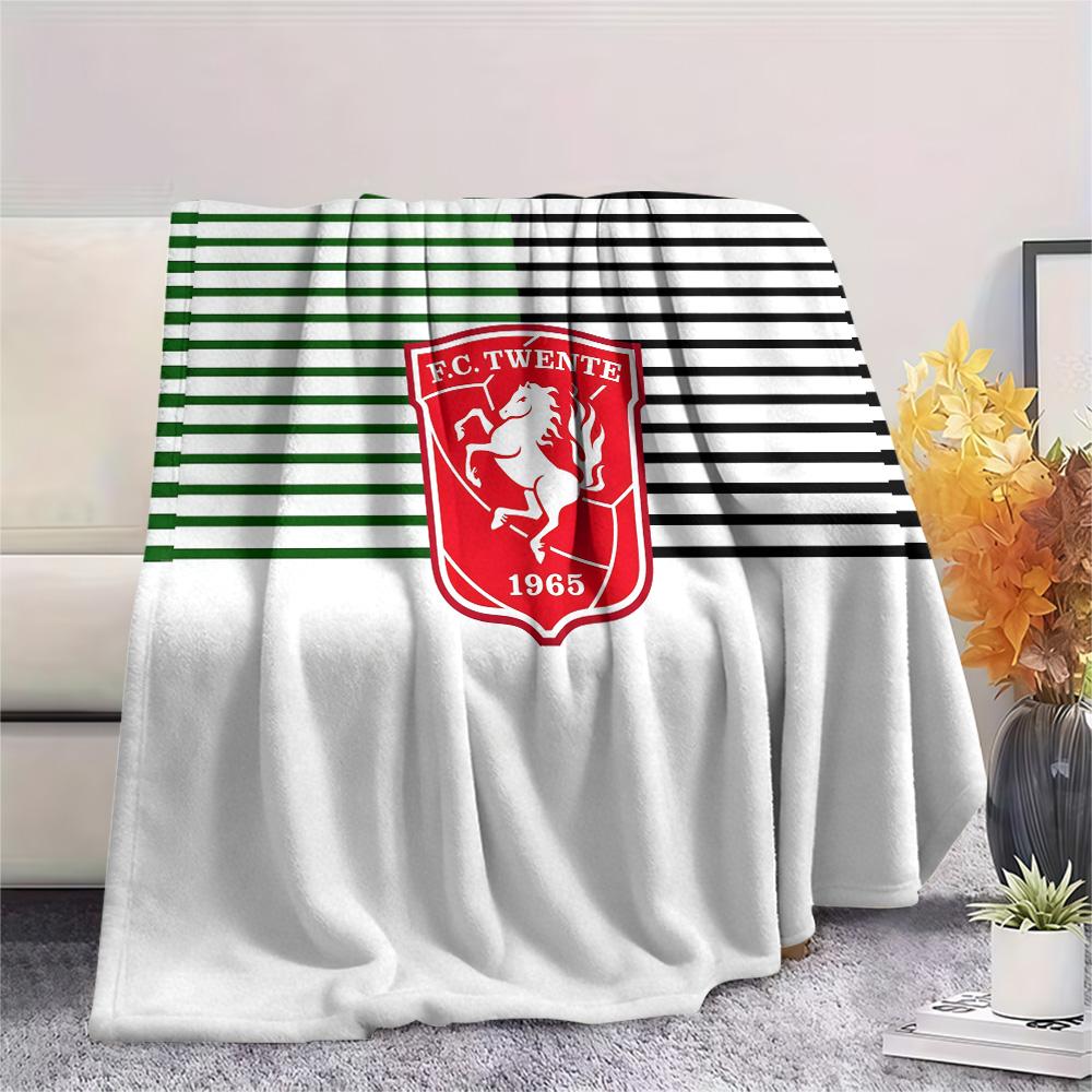Football Club Twente Flannel Blanket, High quality Comfortable for All Seasons, Home Decor, Warmth and Comfort