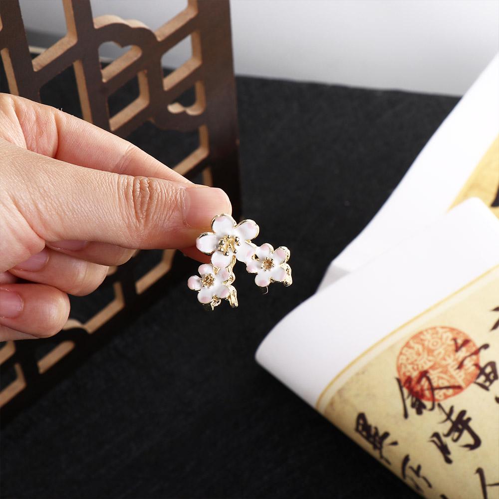 Girl's Headdress Cherry blossom Hairpin Women's Hair Clip Flower Hair Claw Small Flower Barrette