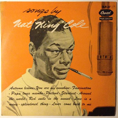 

10inch Record NAT KING COLE Songs By Nat King Cole OLP37 CAPITOL Japan Jazz Used