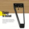 Strong Support Furniture Legs Black Metal Metal Legs New Design Support Legs  Interior Design