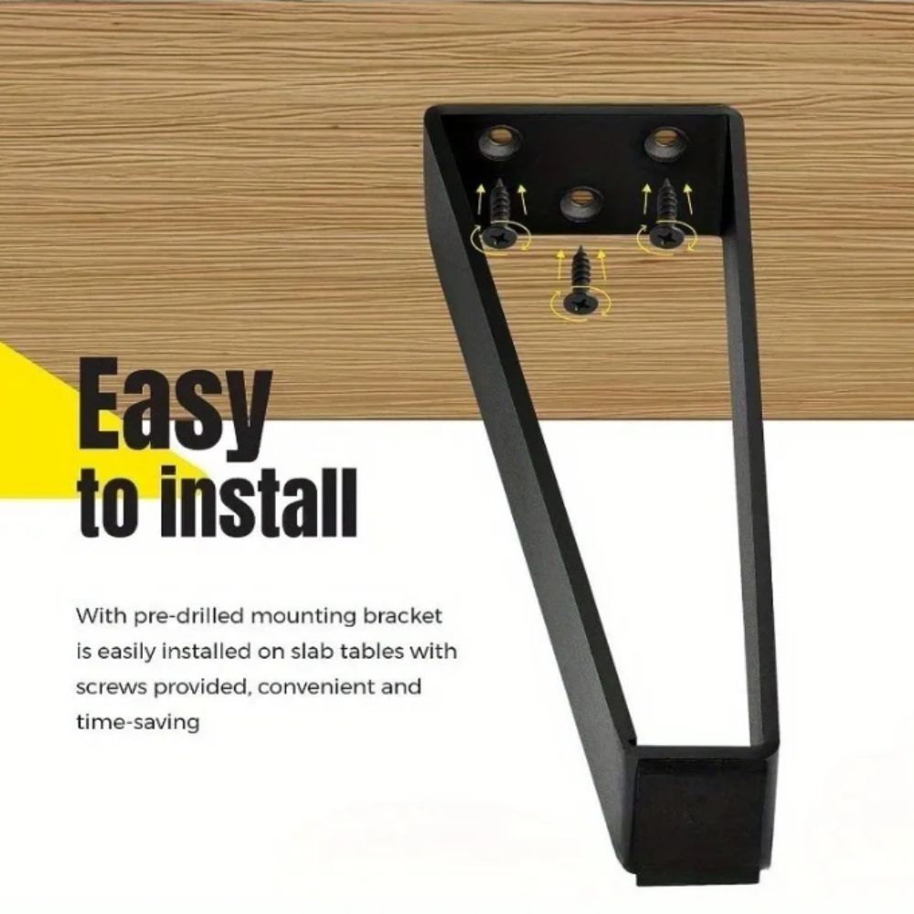 Strong Support Furniture Legs Black Metal Metal Legs New Design Support Legs  Interior Design