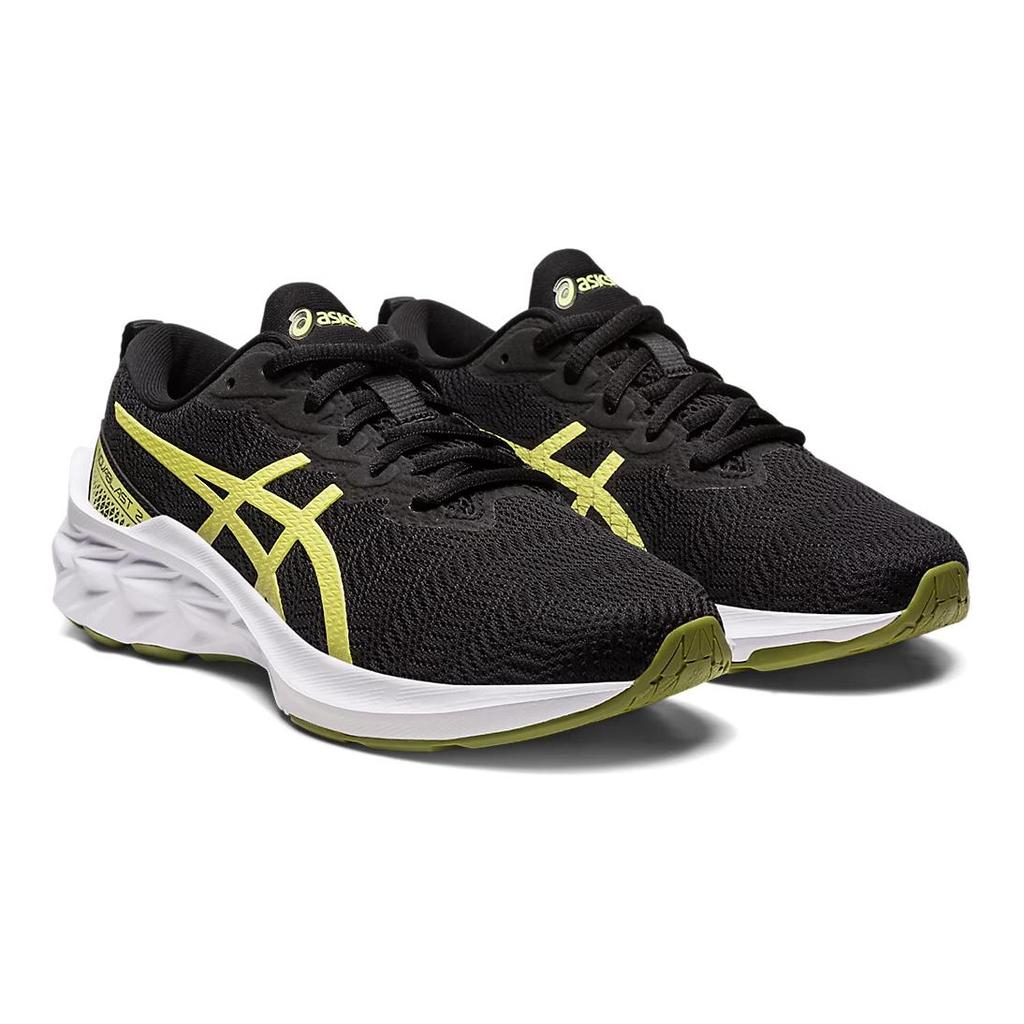 Asics Novablast 2 Comfortable And Breathable Cushioning, Wear Resistant Low top Kids' Running Shoes Black Teenagers 1014A235-006