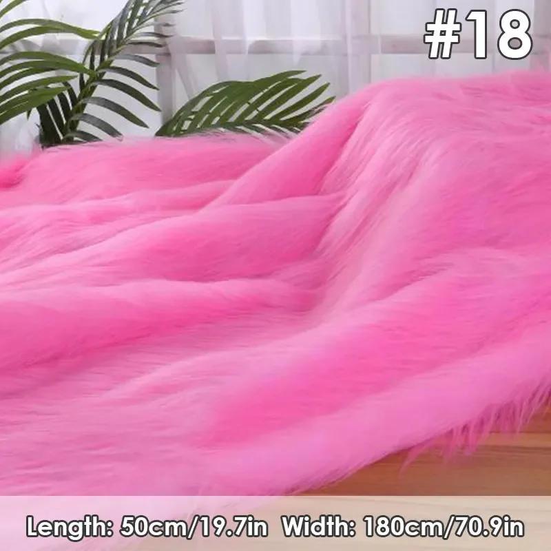50x180cm Premium Faux Fur Backdrop Fabric Cosplay Photo Studio Decor DIY Anime Costumes Ears Craft Material Plush Cloth