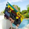 M-MF DOOM Big Microfiber Beach Towels Quick Dry Towel Sand Beach Towels Pool Towel for Travel Swim Pool Yoga