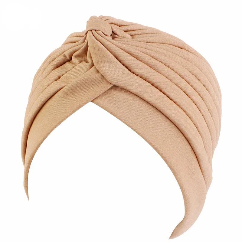 Neue weiche, bequeme Chemo-Kappe für Damen, Schlafturban, Futter für Krebs, Haarausfall, Kopfbedeckung aus Baumwolle, Kopftuch, Haar-Accessoires