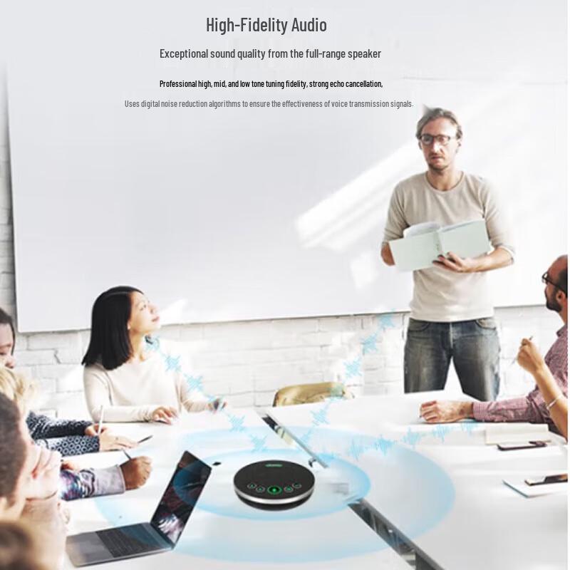 Tenveo Wireless Omnidirectional Conference Microphone (CN version)