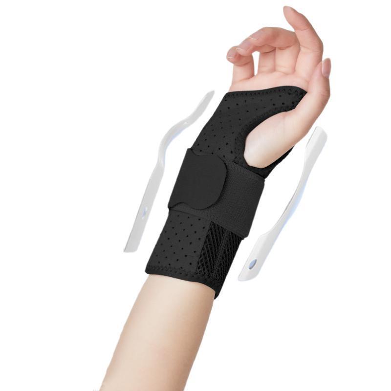 Orthopedic Carpal Tunnel Wristband Customizable Wrist Ergonomic Support Splint Support Features Hand Brace Including 2 Stays Breathable Wrist