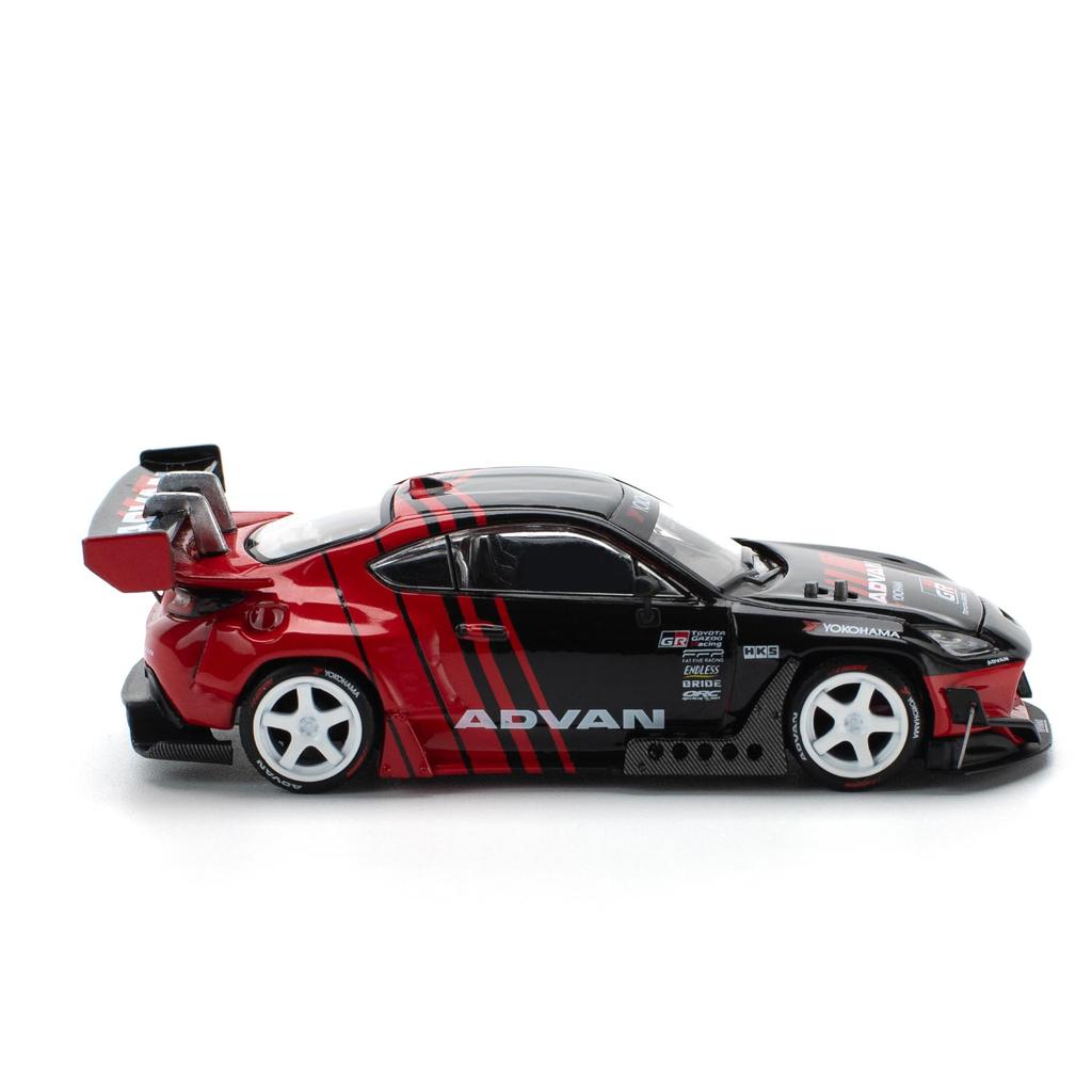 POP RACE 1/64 Pandem GR86 - ADVAN Finished Model PR640228