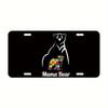 D Flatpc Great Bear a Piece of Xcm for Decoration Only Aluminum License Plate for Decorative Purposes Only