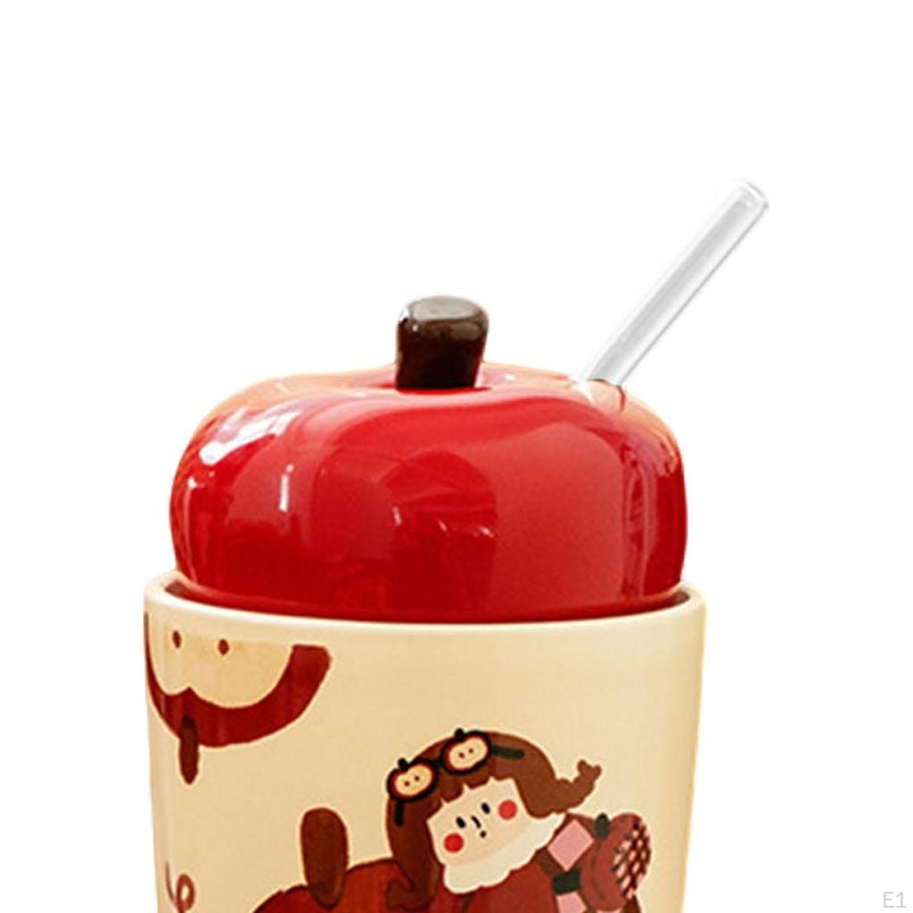Pottery Cup Christmas Mug Xmas Gift Casual Decor 400ml Lightweight Coffee Drinking for