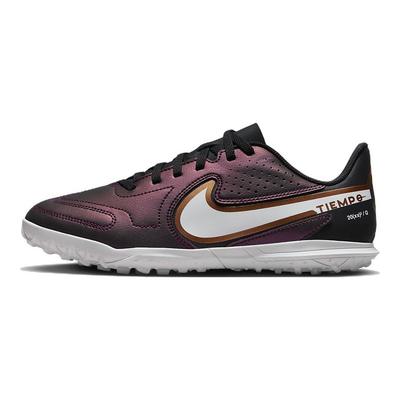 Tiempo Legend 9 Club TF Low Top Kinder Fußballschuhe Kinder Fußballschuhe Lila Weiß DR6071-510