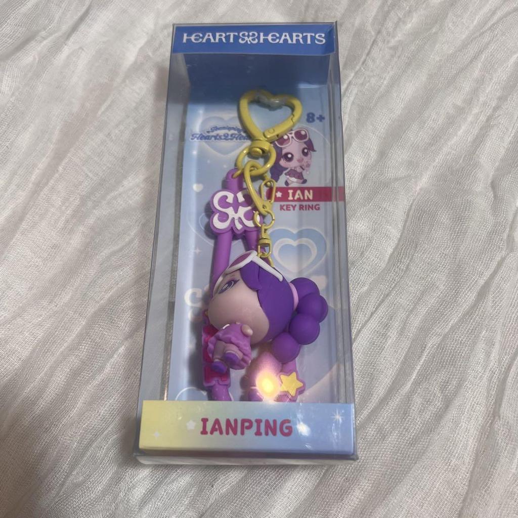 [USED] Hearts2Hearts Tini Pin Ian Figure Keyring