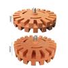 Easy To Use Adhesive Eraser Remove Wheel Sturdy Rubber Wheel for Effortless Removal of Decals and Tape Residues On Car