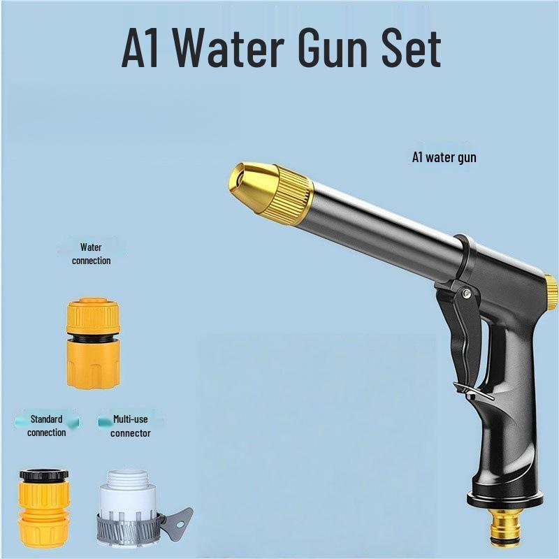 High-Pressure Household Car Wash and Garden Water Gun with Antifreeze Hose