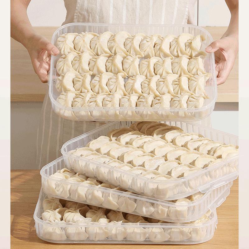 2-Layer Refrigerator Food Storage Box