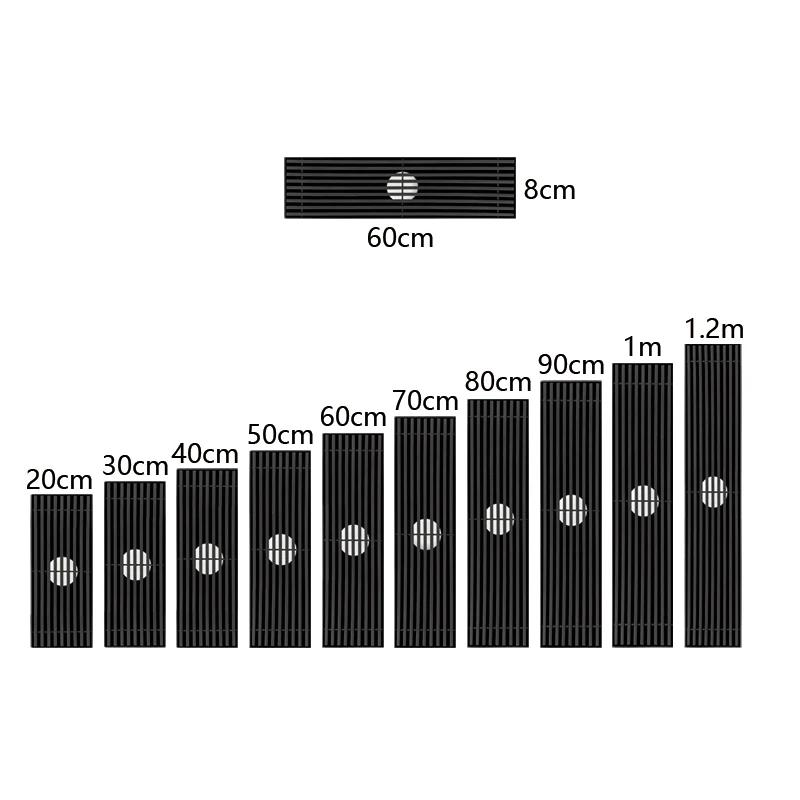 Bathroom Odorproof Floor Drain Stainless Steel Linear Shower Drainage Filter Crazy Drainage Floor Drain for Kitchen Accessories