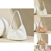 Elegant High-quality Pleated Underarm Bag For Women In Pure Color Stylish Design
