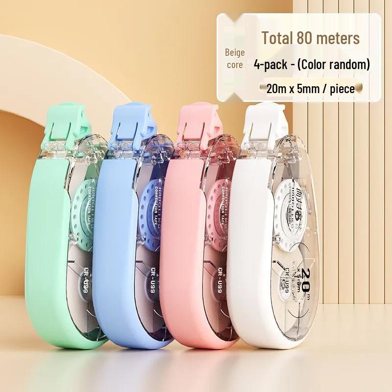 Large Capacity Eye-Friendly Correction Tape - Smooth, Silent, and Anti-Drop.