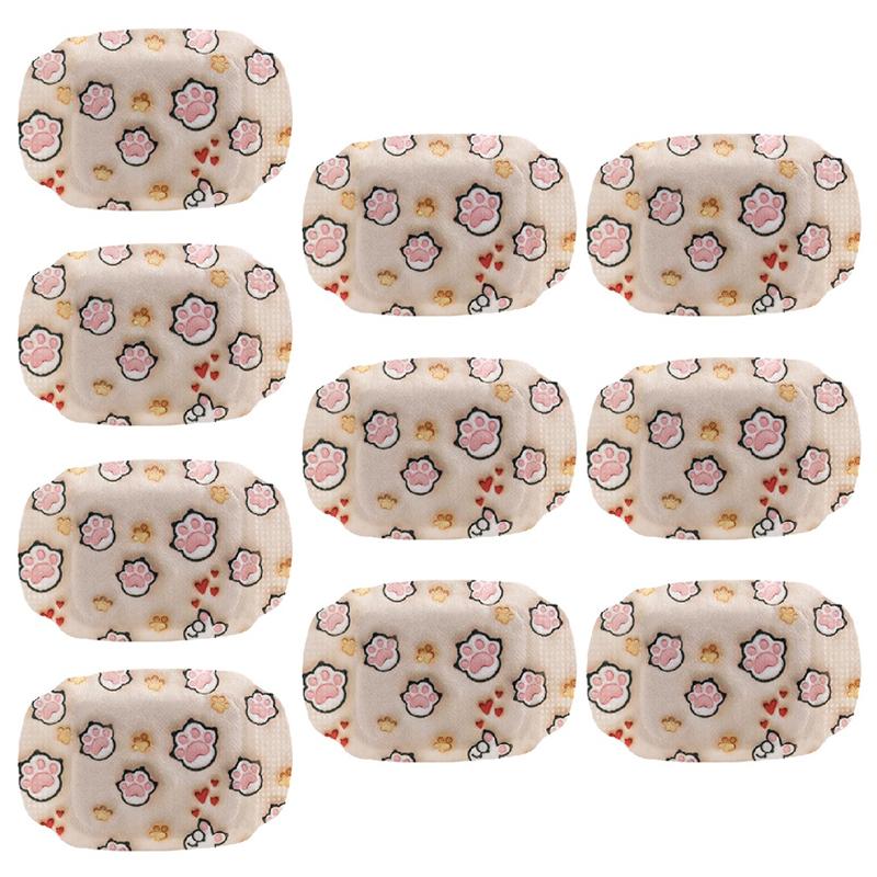 1/2/5 Paare selbsterhitzende Winter-Warmpaste, Einweg-Hand-/Fußwärmer, Wärmepackungen, Wärmekissen