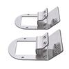 2pcs Watermelon Light Under Glow Frame Bracket Polished Stainless Steel Watermelon Light Clamp Mount Universal for