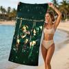Beach Towel with Cartoon Z-Zeldas Pattern - soft,absorbent,machine washable Lightweight&Modern,swimming,Travel Essentials