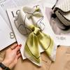 Korean cashew flower silk scarf triangle scarf women's stacking wear accessories jeans belt travel matching shirt scarf headscarf