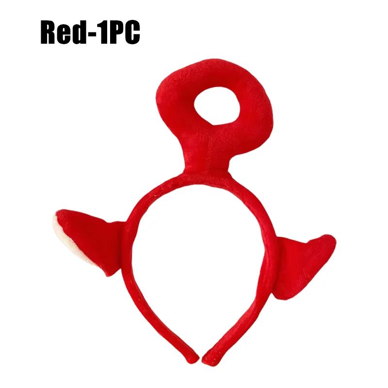 

20PCS Headband Cartoon Mouse Hairband New Cartoon Plush Doll Headband French Wide-brim Hairpin Photo Headwear Creative Girl Gift