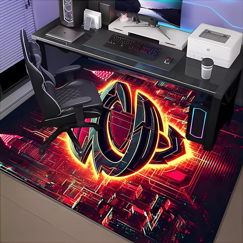 Cleveland Lights Shadows Rug Office Carpet Non-Slip Mat, Chair Rug Floor Covering for Gaming, Bedroom, Living Room , Home Decor Christmas Gift