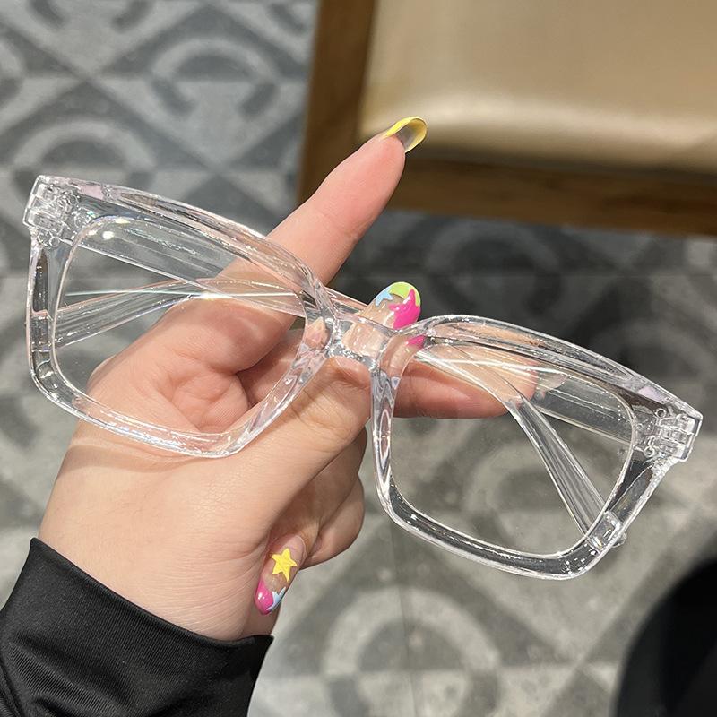 New Blue Light Blocking Glasses for Men Women Retro Computer Eyeglasses Optical Vintage Square Eyewear Anti-radiation