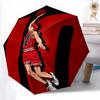 1pc SLAM DUNK Basketball Player Automatic Open/Close Umbrella   Compact Travel Umbrella, 8 Rib Heavy Duty, Perfect for Women & Men    A0923159