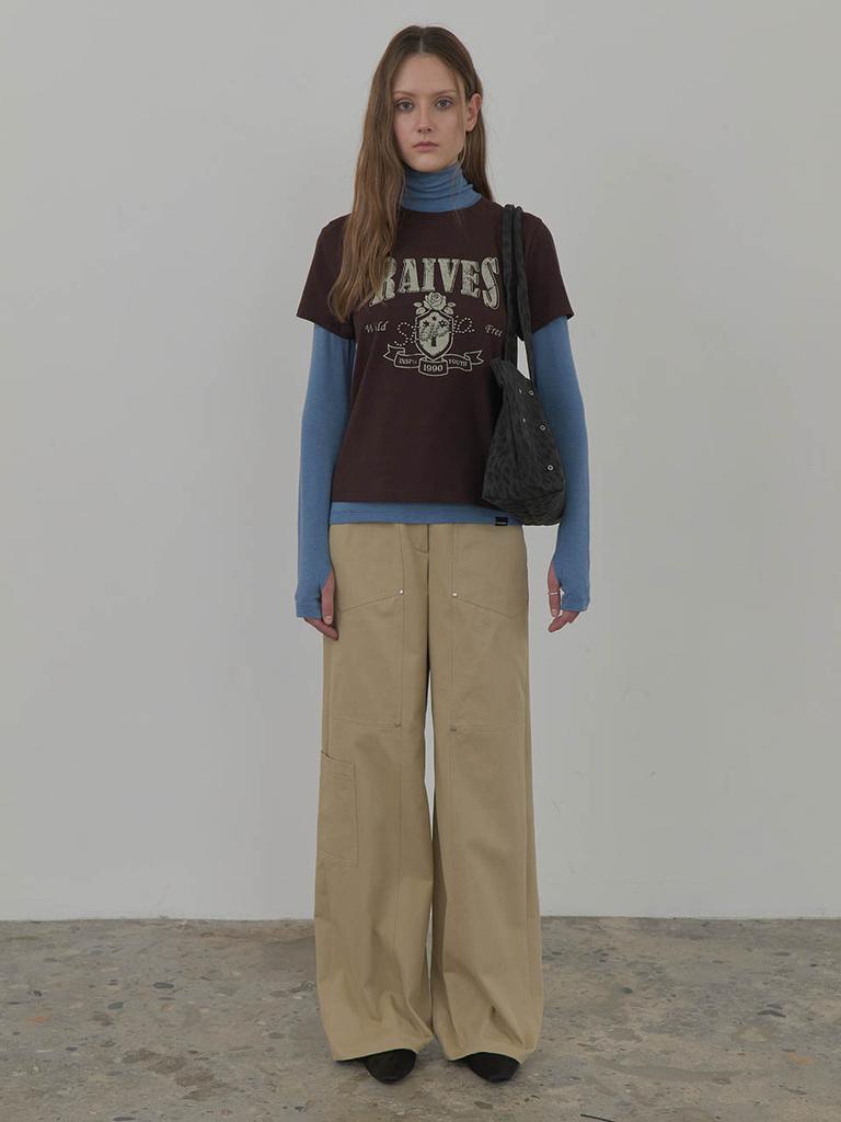 Leibeu Cotton Wide Cargo Pants Vw5Al363_2Color