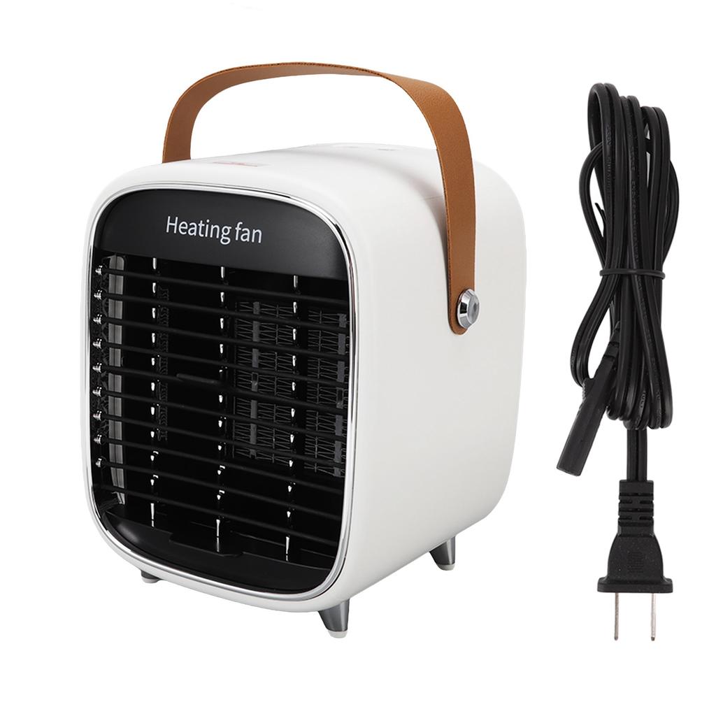 Space Heater Mini Lightweight Portable Overheat Protection Modern Electric Heater White EU Plug
