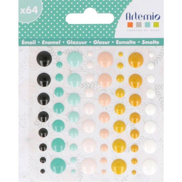 64 Enamel Stickers - Good Vibes