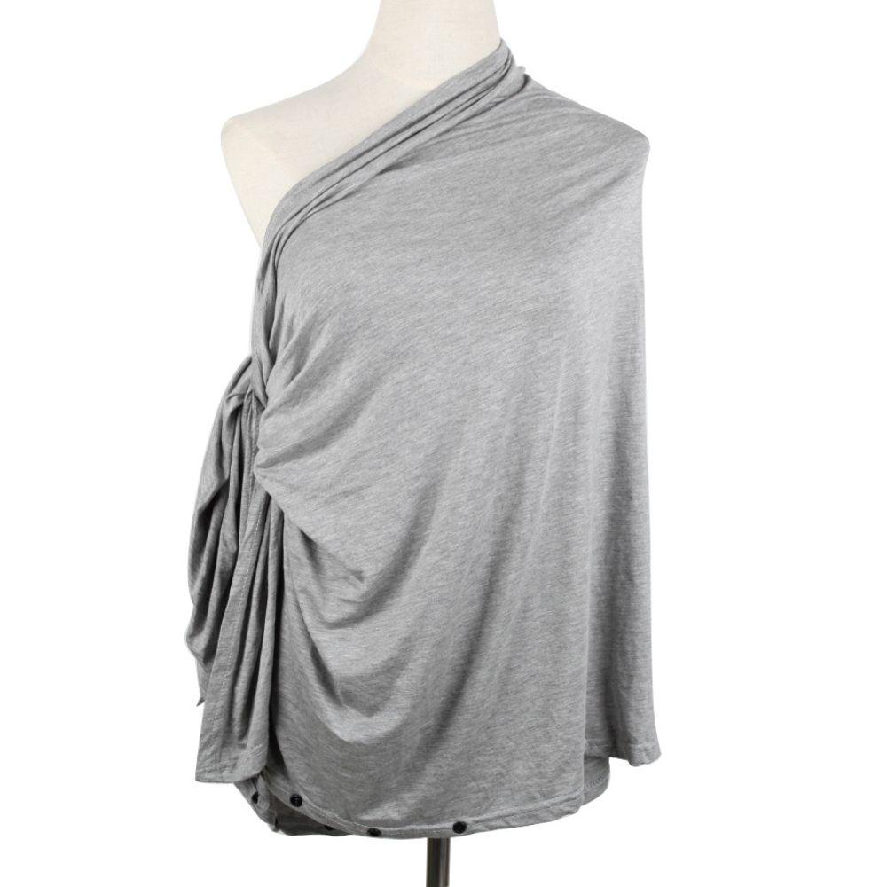 Button Closure Breastfeeding Poncho Breathable Baby Care Scarf Breastfeeding Cover