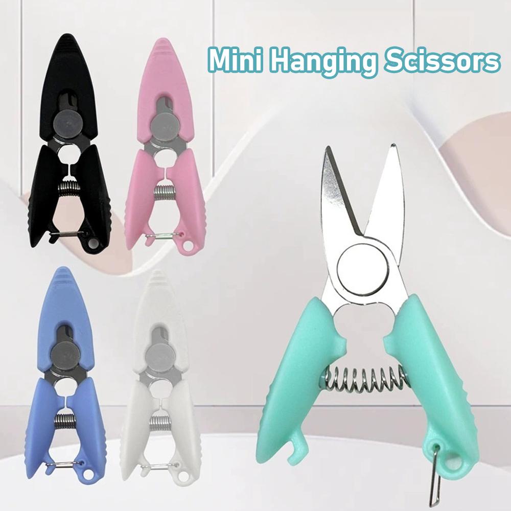 1pcs Mini Pocket Scissors Threading Craft Cross Stitch 2026 Thread Multi-Functional Embroidery New Metal Portable Trimmer O B9Z0