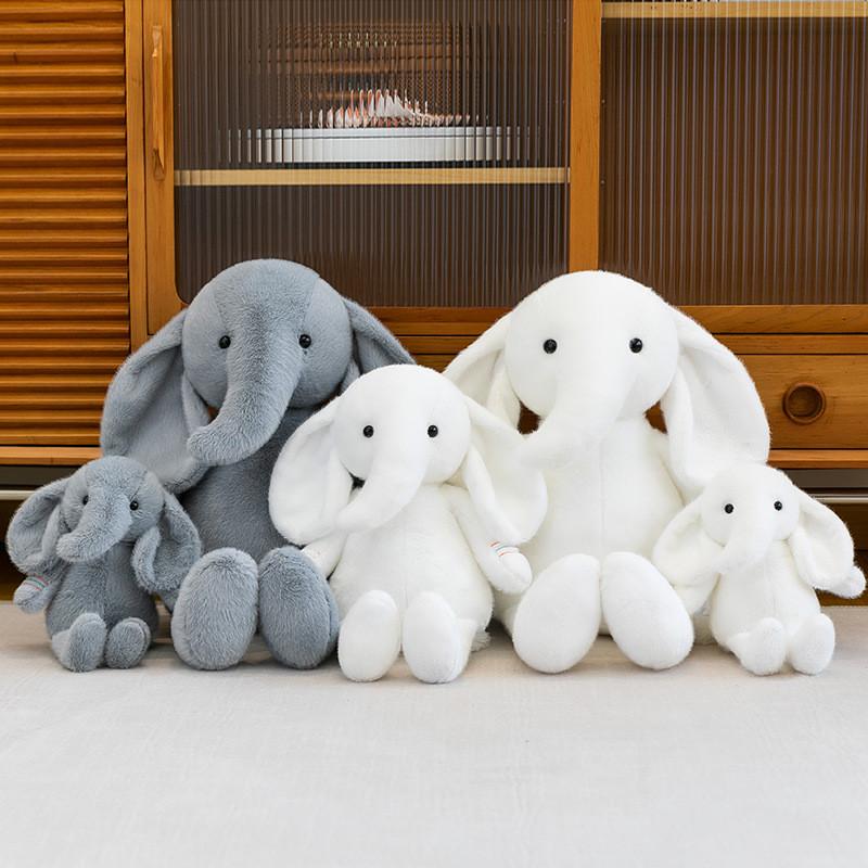 Elephant Children Plush Toy Cute Cartoon Fabric Comfort Naptime Festival Gift