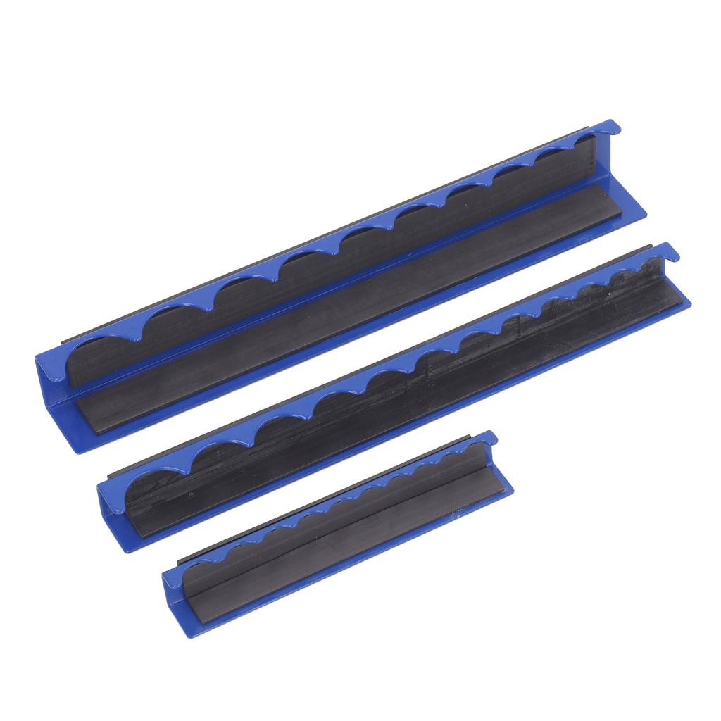 3 Pcs Magnetic Socket Organizer CR V Steel 1 2 3 8 1 4 Magnetic Socket Holder for Workshop