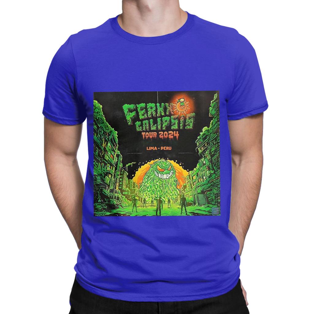 Ferxxocalipsis World Tour Feid By Pintiita Tour Ferxxo Collage Feid Sticker Novelty 100 Cotton TShirt Feid Tops Tees For Unisex