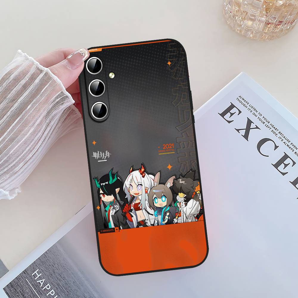Game A-Arknights Phone Case For Samsung Galaxy S21 S22 S23 S24ULTRA S25ULTRA FE Ultra Plus5G A52S S26 Soft Cover