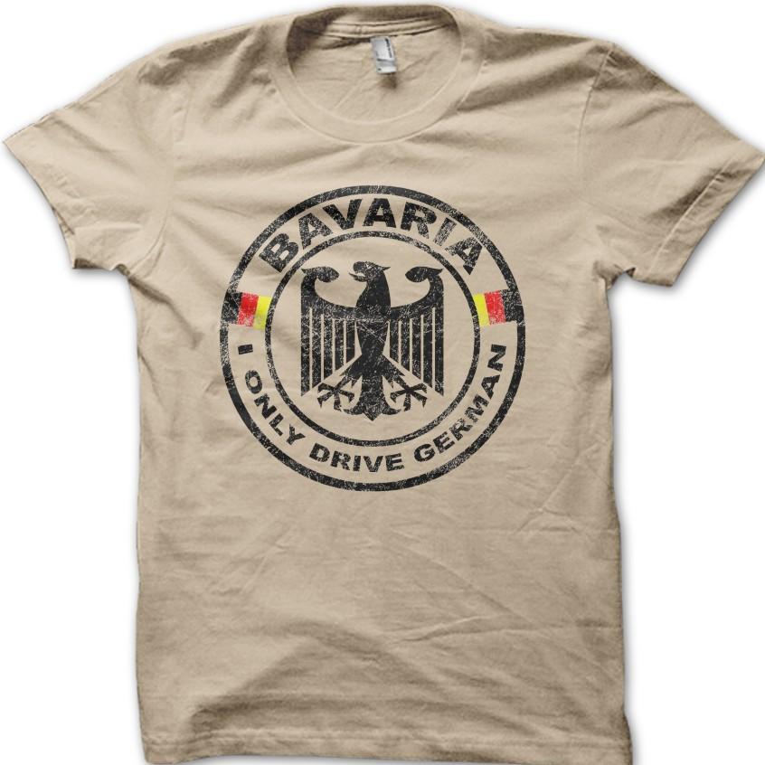 

Bavaria I Only Drive German Classic Retro Motorsport Vintage Car T-Shirt 06141 5XL різнокольоровий