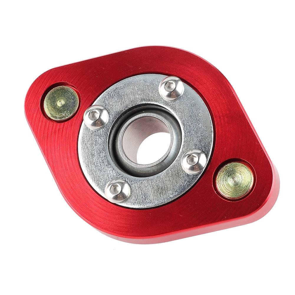 Car Shock Top Mount Set Pillow Ball Rear Upper Camber Plates Fit For E30 E36 E46 (Red)