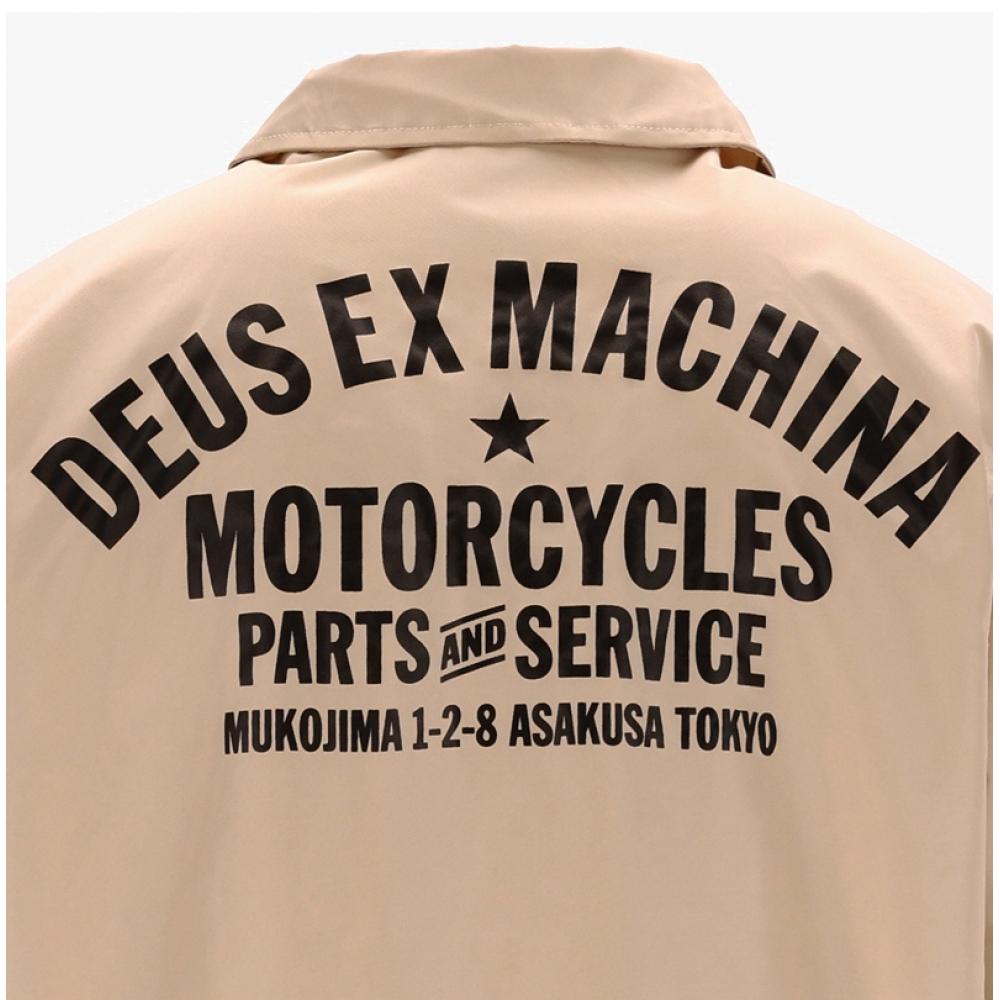 DeuS X Machina Dmw46821e Khk Tokyo AddreSS Coach Herrenjacke
