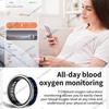 New Ultra-thin Lightweight Smart Ring Multi-functional Display Heart Rate Health Caller ID Reminder Motion Detection Waterproof