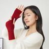 Acrylic Yarn Fingerless Gloves & Arm Warmers – Knitted, Cozy Sleeves for Autumn & Winter