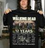 The Walking Dead 12th Anniversary 2010-2022 Movie Film Tee Shirt