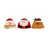 Snowman Cartoon Christmas Hats Red Headdress Party Favors Decorations Santa Hats Kids Adults Celebration Christmas Party Favors