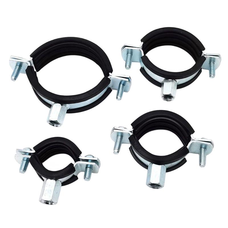 Galvanizli Kalın Metal Boru Kelepçesi: Ağır Hizmet Tipi PPR, PVC Fener Klipsi, Tam Kalınlık Borular için Eyer Askısı